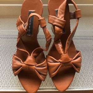 Steven by Steve Madden cork wedge Light Brown